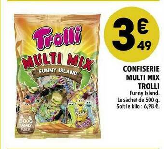 Supeco Confiserie Multi Mix Trolli offre