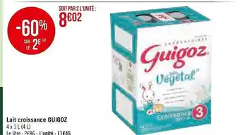 Casino Supermarchés Lait croissance guigoz offre