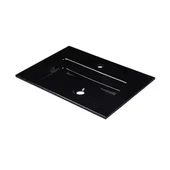 Lapeyre Plan verre pour meuble de salle de bains p. 45 cm créamix offre