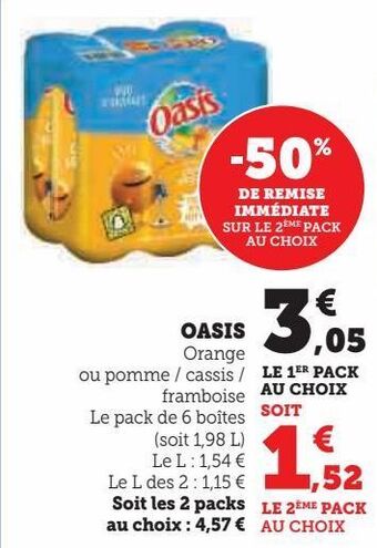 Super U Oasis offre