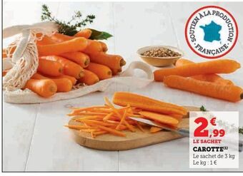 Super U Carotte offre