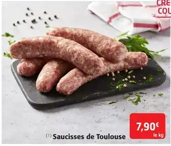 Colruyt Saucisses de toulouse offre
