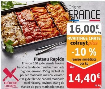 Plateau rapido