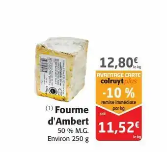 Colruyt Fourme d'ambert offre