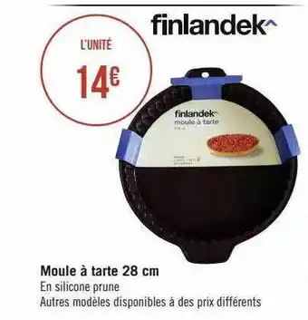 Moule Ă tarte 28 cm finlandek^