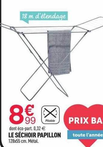 Centrakor Le séchoir papillon offre