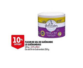 Auchan Fleur de sel de guérande le guérandais offre