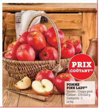 U Express Pomme pink lady offre
