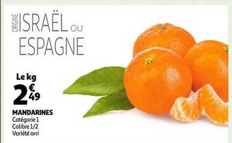 Auchan Mandarines offre