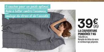 La couverture pondérée 7 kg