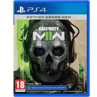 Carrefour Call of duty modern warfare ii ps4 offre