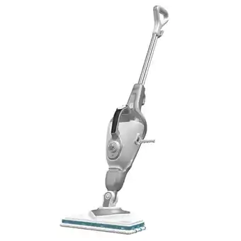 Carrefour Nettoyeur vapeur balai multifonction + 8 accessoires - bhsm168d-qs - gris offre