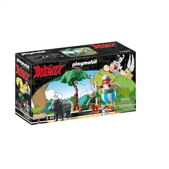 Carrefour Playmobil jeu astérix : la chasse au sanglier playmobil offre