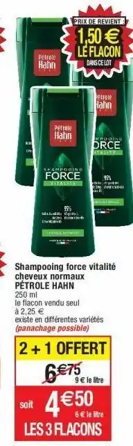Cora x Carrefour Shampoing offre