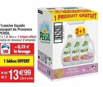 Lessive liquide persil