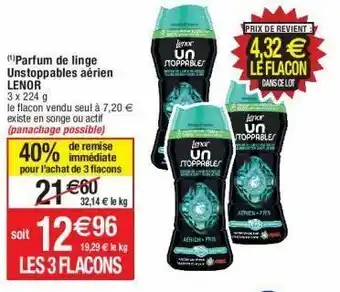 Cora x Carrefour Parfum lenor offre