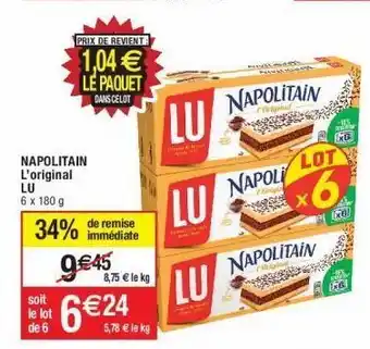 Cora x Carrefour Biscuits lu offre