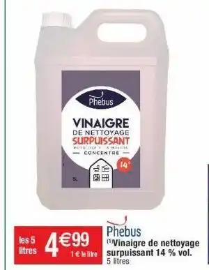 Cora x Carrefour Vinaigre offre