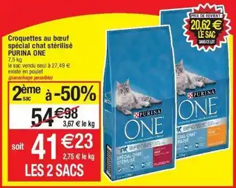 Cora x Carrefour Croquettes pour chats purina offre