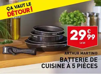 ALDI Batterie de Cuisine à 5 pièces offre