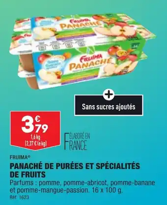 ALDI Panaché de purées et spécialités de fruits offre