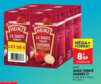 ALDI Sauce tomate cuisinée offre