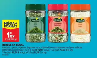 ALDI Herbes en Bocal offre