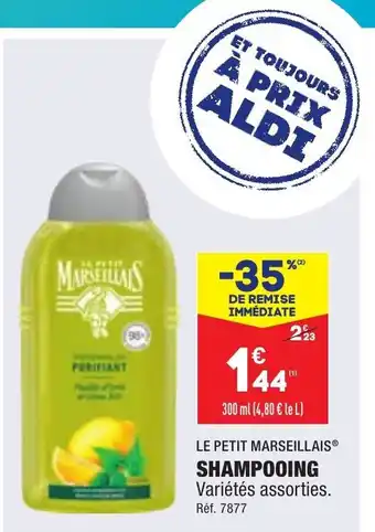 ALDI Shampooing offre