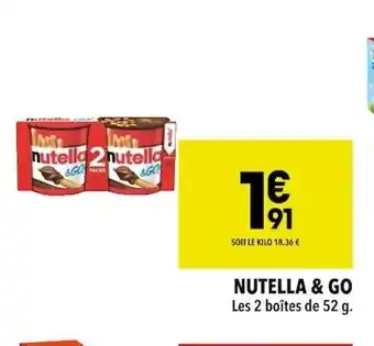 Supeco Nutella & Go offre