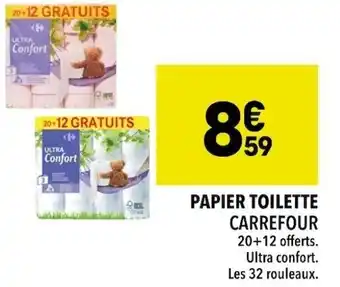 Supeco Papier Toilette Carrefour offre