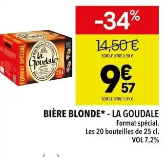 Supeco Biere Blonde* offre