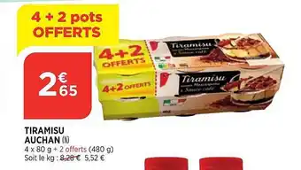 Tiramisu auchan