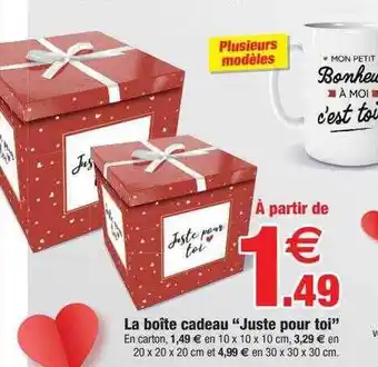 Bazarland La boîte cadeau offre