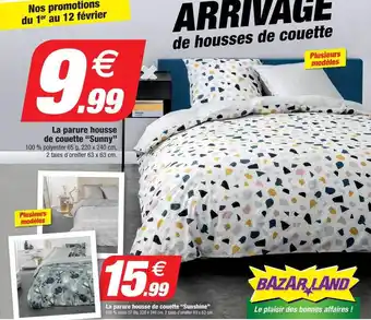 Bazarland La parure housse de couette offre