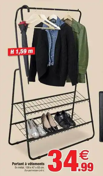 Portant à vêtements