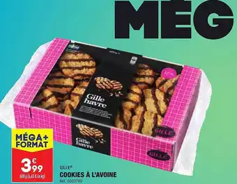 ALDI Cookies à l'avoine gille offre