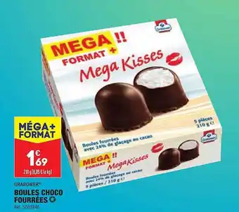 ALDI Boules choco fourrées grabower offre