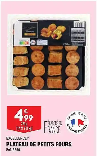 ALDI Plateau de petits fours excellence offre