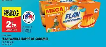 ALDI Flan vanille nappé de caramel p'tit ursi offre