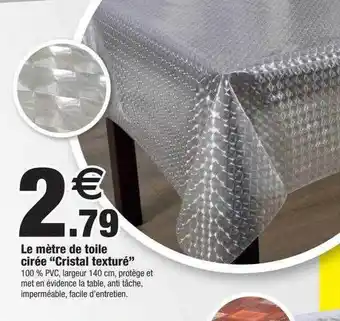 Bazarland Le mètre de toile cirée offre