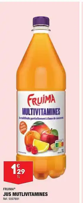 ALDI Jus multivitamines fruima offre