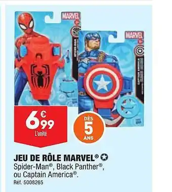 ALDI Jeu de rôle marvel offre