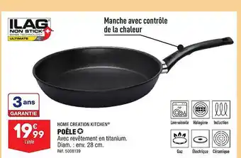 ALDI Poêle home création kitchen offre