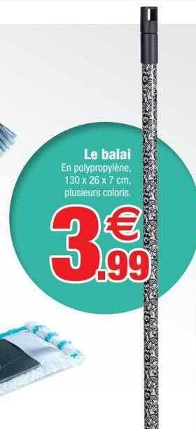 Bazarland Le balai offre