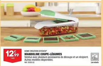ALDI Mandoline coupe-légumes home création kitchen offre