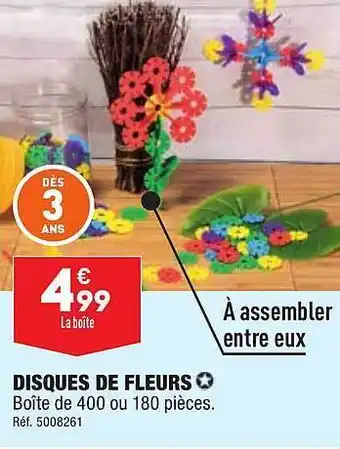 ALDI Disques de fleurs offre