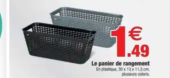 Bazarland Le panier de rangement offre