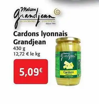 Colruyt Cardons lyonnais grandjean offre