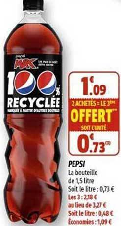 Coccinelle Express Pepsi offre