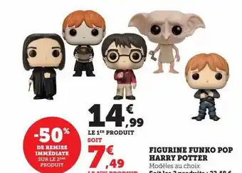 Hyper U Figurine funko pop harry potter offre